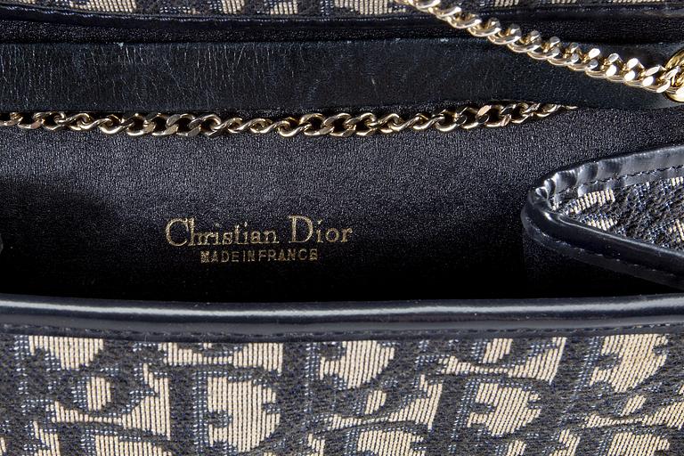 Christian Dior, two canvas handbags.