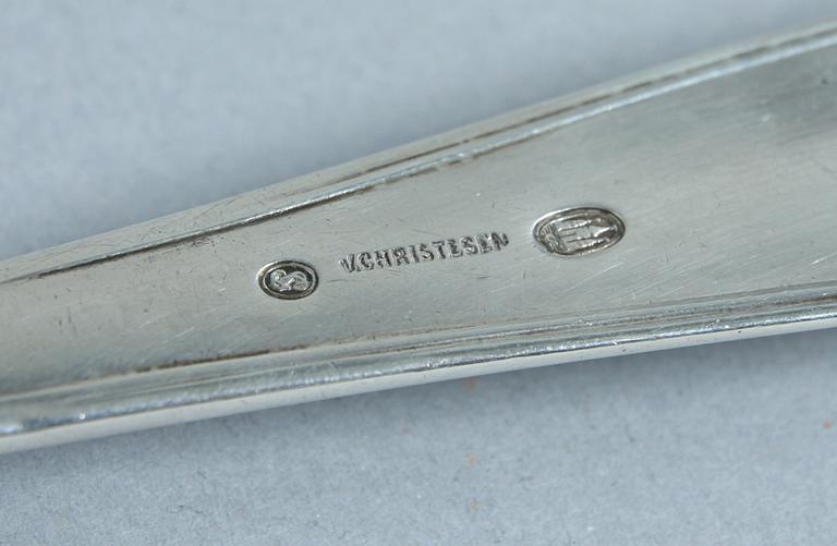 RAGUSKED, silver Danmark. Cristesen. 1877.