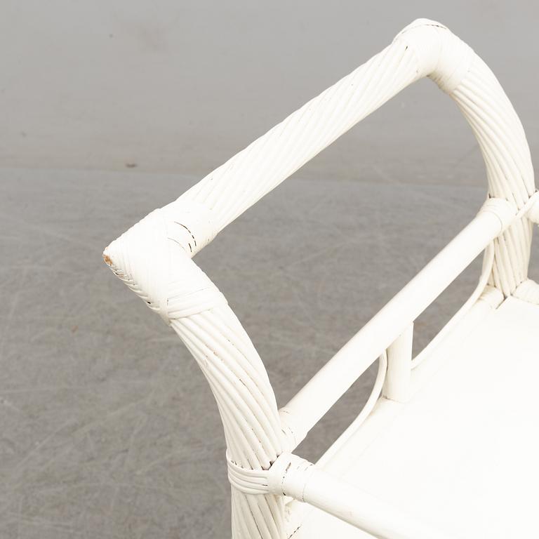 a serving trolley from the second half of the 20th century.