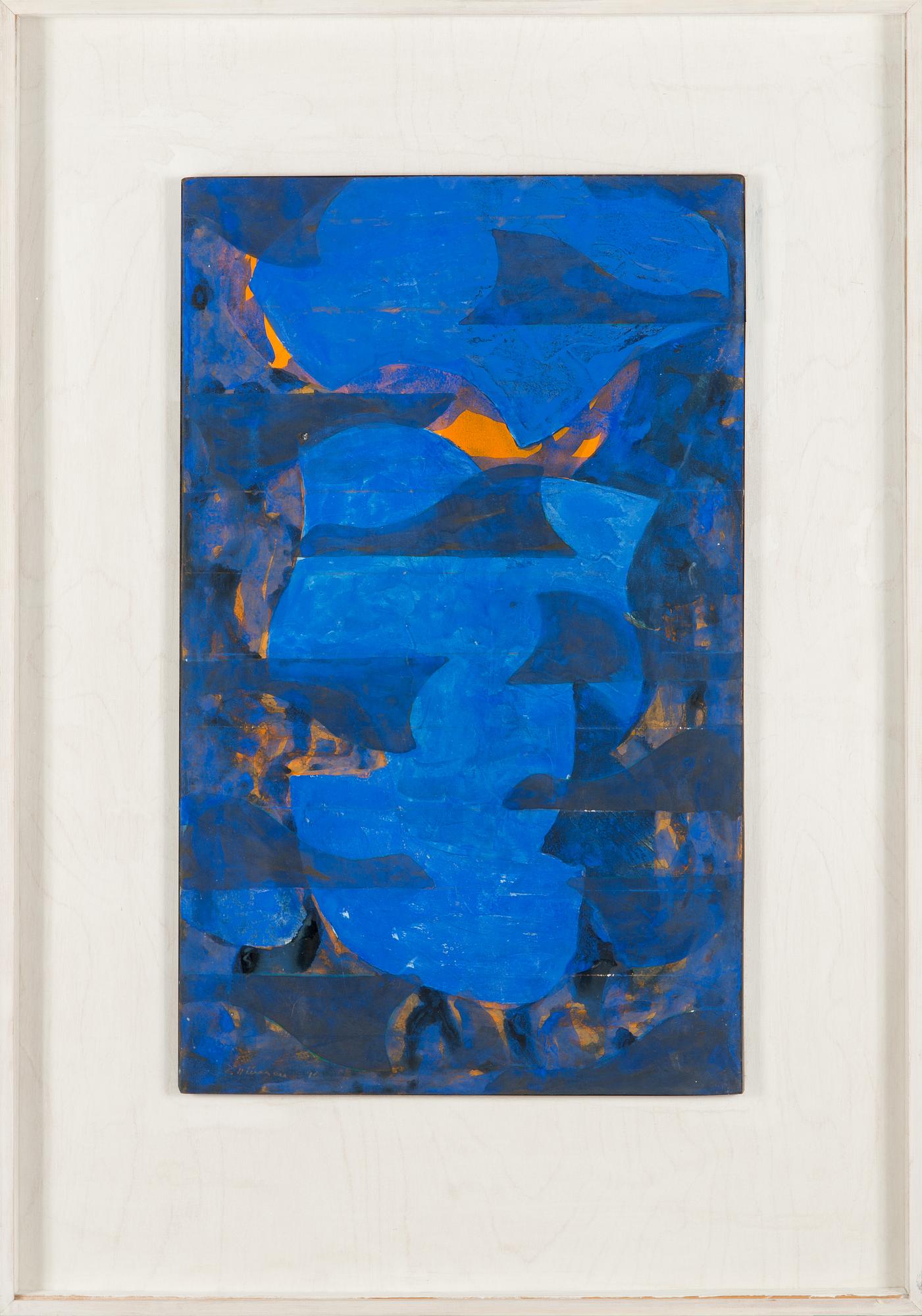 Eero Hiironen, gouache, signed and dated -96.