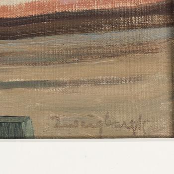 BO VON ZWEIGBERGK, oljemålning på duk, daterad 1933.
