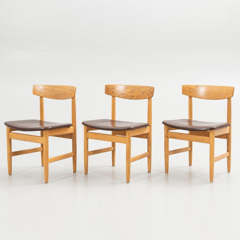 Børge Mogensen, Chairs, 5 pcs, "Öresund", Karl Andersson & Söner, second half of the 20th century.