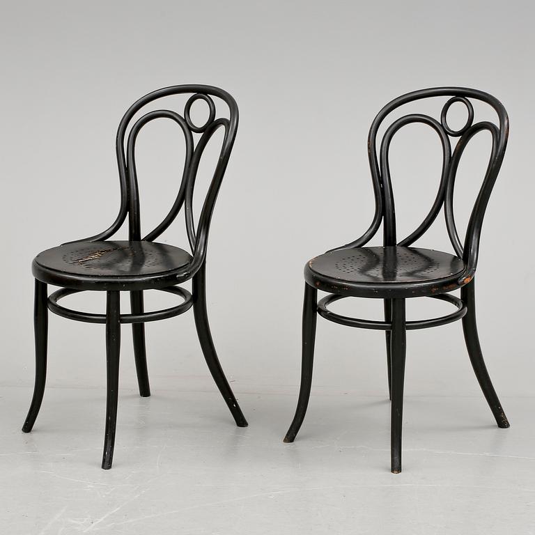 STOLAR 6 st. Thonet, omkring 1900.