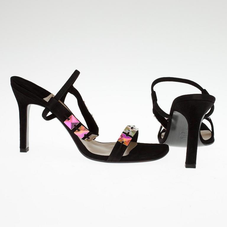 SKOR, sandaletter, Charles Jourdan.