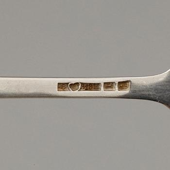 PARTI SILVER, 44 delar. Totalvikt ca 1270g.