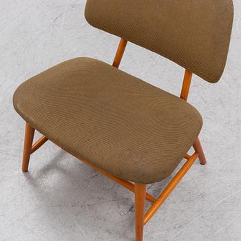 Alf Svensson, armchair, "TeVe", Bra Bohag, Studio Ljungs Industrier 1950s.
