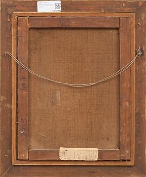 OKÄND KONSTNÄR, efter äldre förlaga, olja på duk. 1800-tal.