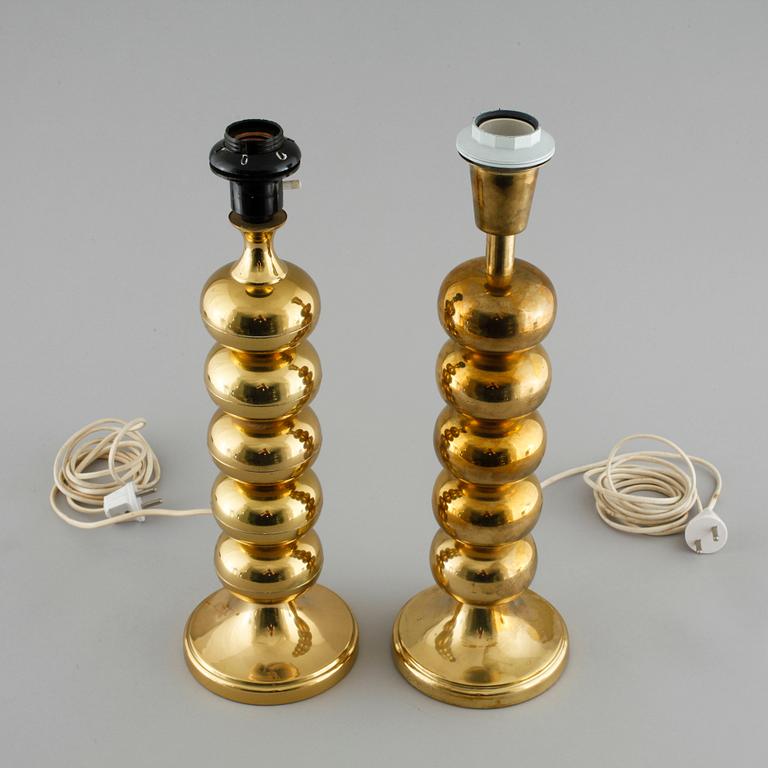 Two table lamps by Aneta and Enco, from the latter half of the 20th century.
