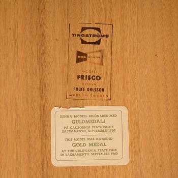 SOFFBORD, "Frisco", Folke Ohlsson, Tingströms, 1900-talets mitt.