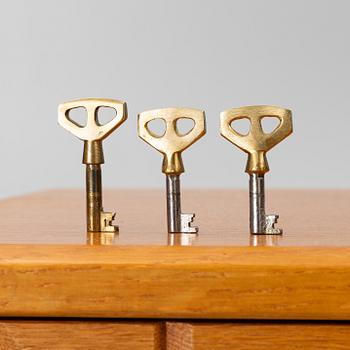 Carl Malmsten, Sideboard, “Calmare nyckel”, Åfors Möbelfabrik, second half of the 20th century.