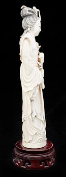 FIGURIN, ben, Kina, 1900-tal.