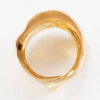 Ole Lynggaard, ring, "Leaf", 18K gold.