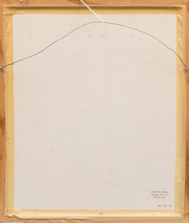 VÄINÖ ROUVINEN, litografia, signeerattu ja päivätty -73.