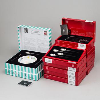 A cutlery set by Gense, Sweden, "Focus de Luxe". (56 pieces).