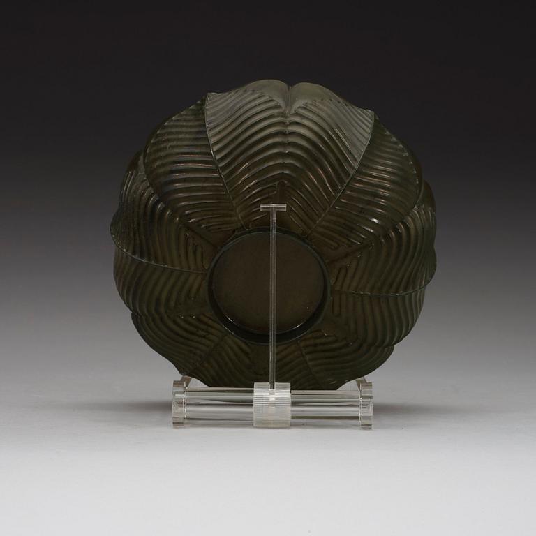 SKÅL, "Spinach" jade, Qingdynastin 1800-tal.
