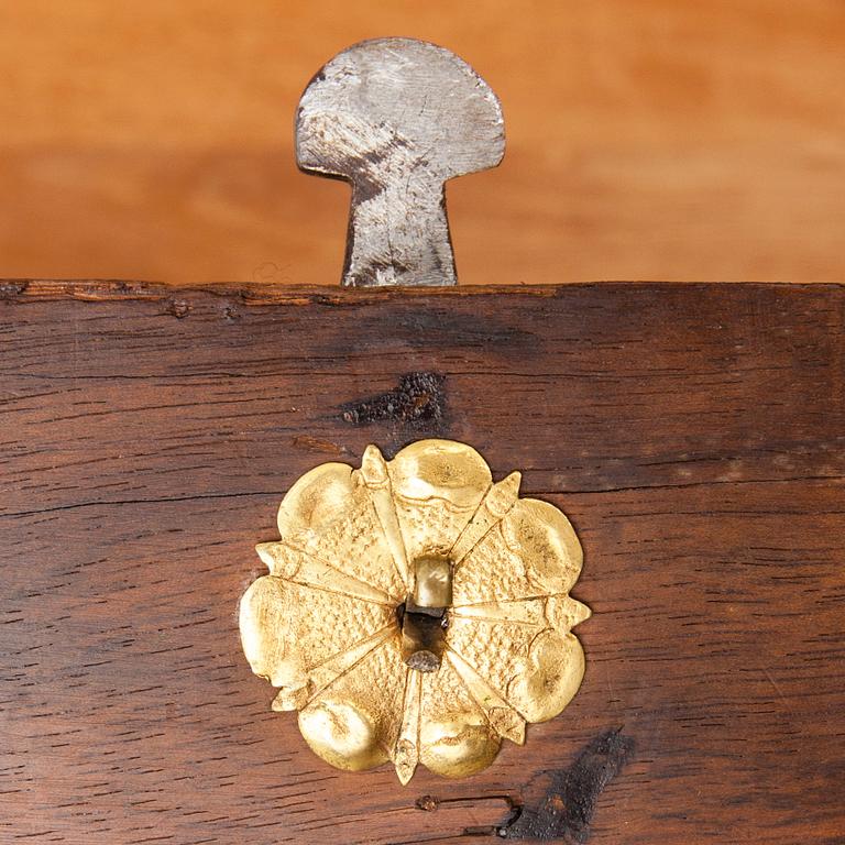 NATTLÅDA / KISTA, barock 1700-tal.