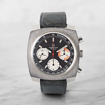 CERTINA, Timer, "Tachymetre", chronograph, wristwatch, 38 mm,