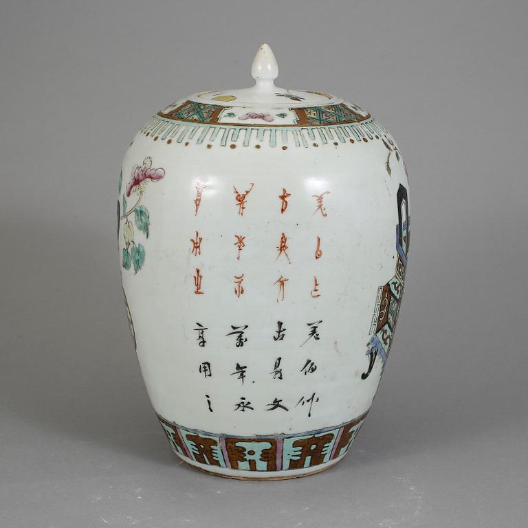 LOCKURNA, porslin, Kina, Tong zhi, 1800-tal.