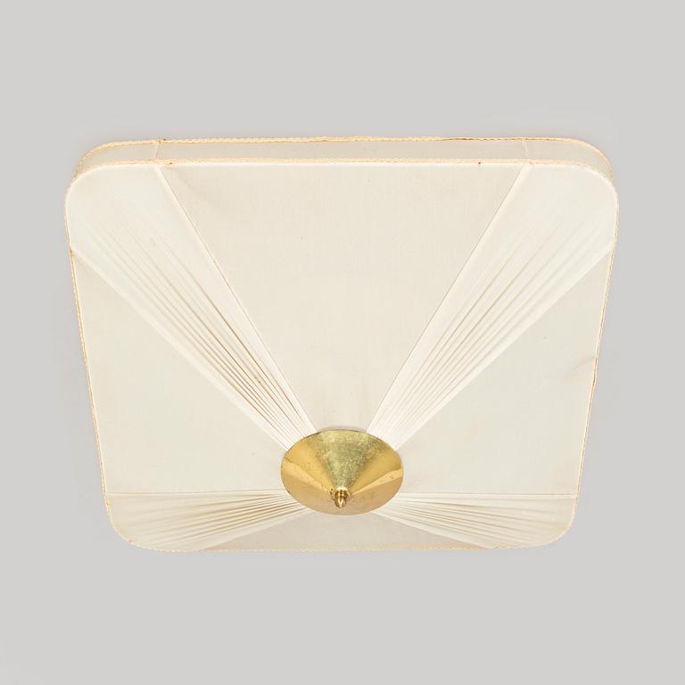 A mid-20th century ceiling light by Valinte.