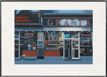 Richard Estes · RICHARD ESTES, screenprint, signerad och numrerad 65/75.