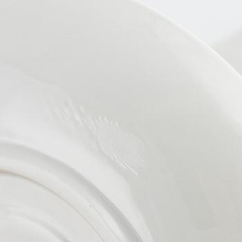 Royal Copenhagen, dining and coffee service, 88 pieces, porcelain, "Blå Blomst", Denmark.