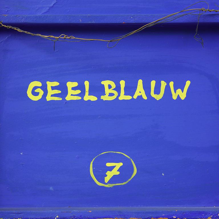 Bram Bogart, "Geelblauw".