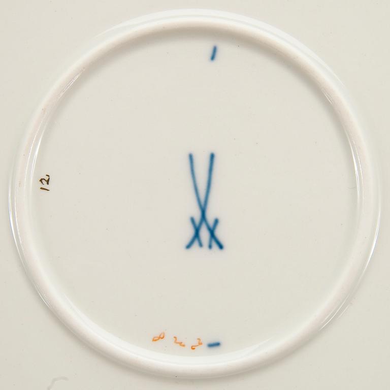 KANNA och FAT, porslin, Meissen 1934-72.