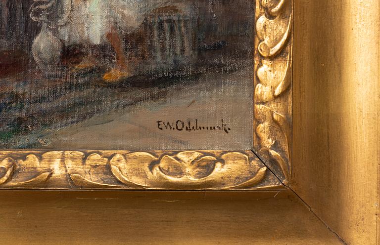 Frans Wilhelm Odelmark, "På en balkong, Kairo".