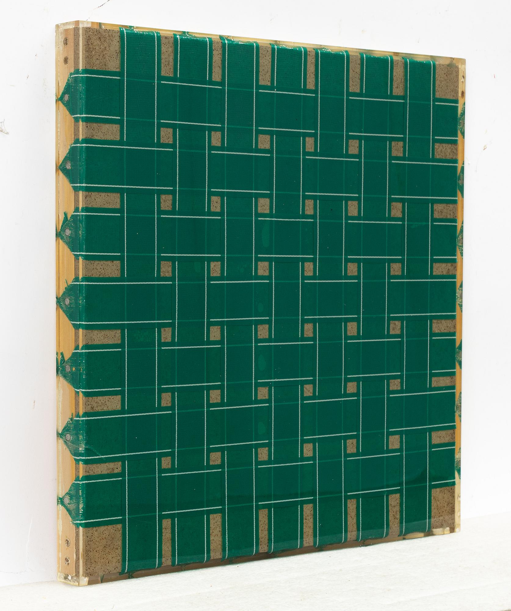 Clay Ketter, "Green lawnchair A”.