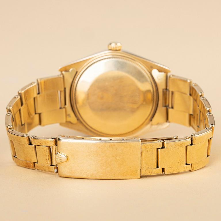 Rolex, Date, "7205 riveted bracelet", ca 1974.