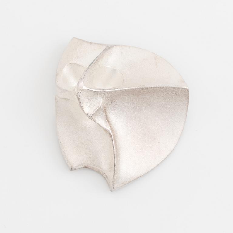 Björn Weckström, brosch,  "Labyrinth",  sterlingsilver. Lapponia 2007.