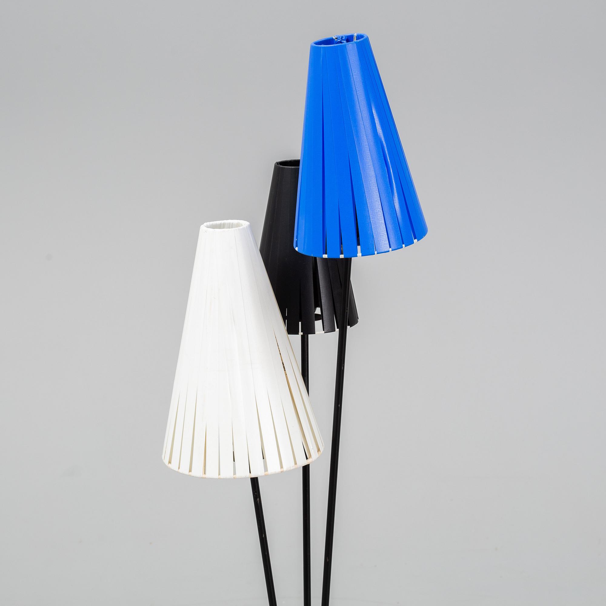 A Swedish floor light, 1950's.
