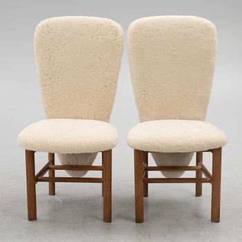 Chairs 5 pcs, Denmark, second half of the 20th century.