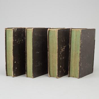 JOHAN JACOB BJÖRNSTÅHL, "Resa til Frankrike, Italien...",4 band, utg. C. Chr. Gjörwell. I-VI. (A. J. Nordström) 1780-84.