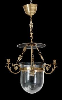 TAKLAMPA, empirestil, 1900-talets första hälft. H 50.