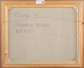 ALEXANDRE YELAGIN, olja på duk, monogramsignerad.