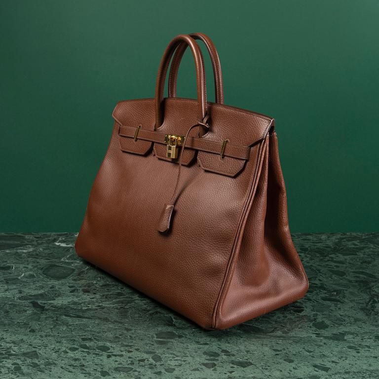 A "Birkin 40" handbag by Hermès 1999.