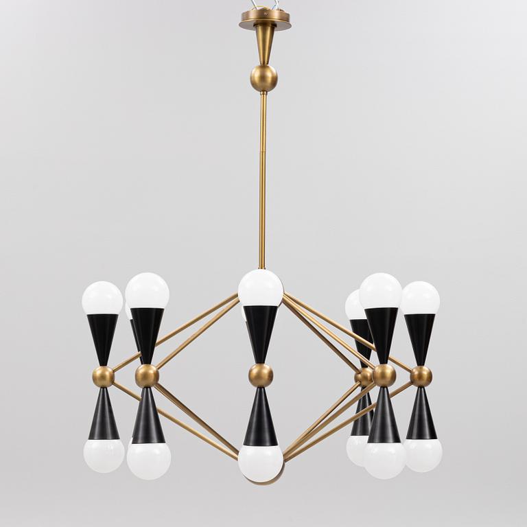 Jonathan Adler, a 'Caracas' chandelier.