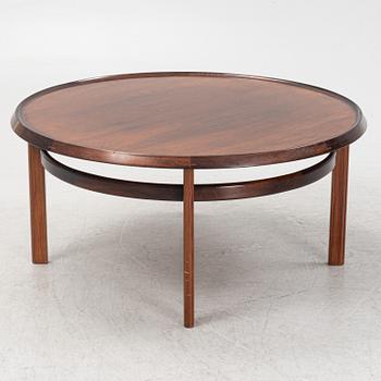 Torbjørn Afdal, a 'Bellis' rosewood-veneered coffee table from Bruksbo, Norway, 1960's/70's.