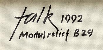 Lars Erik Falk, "Modul relief B29".