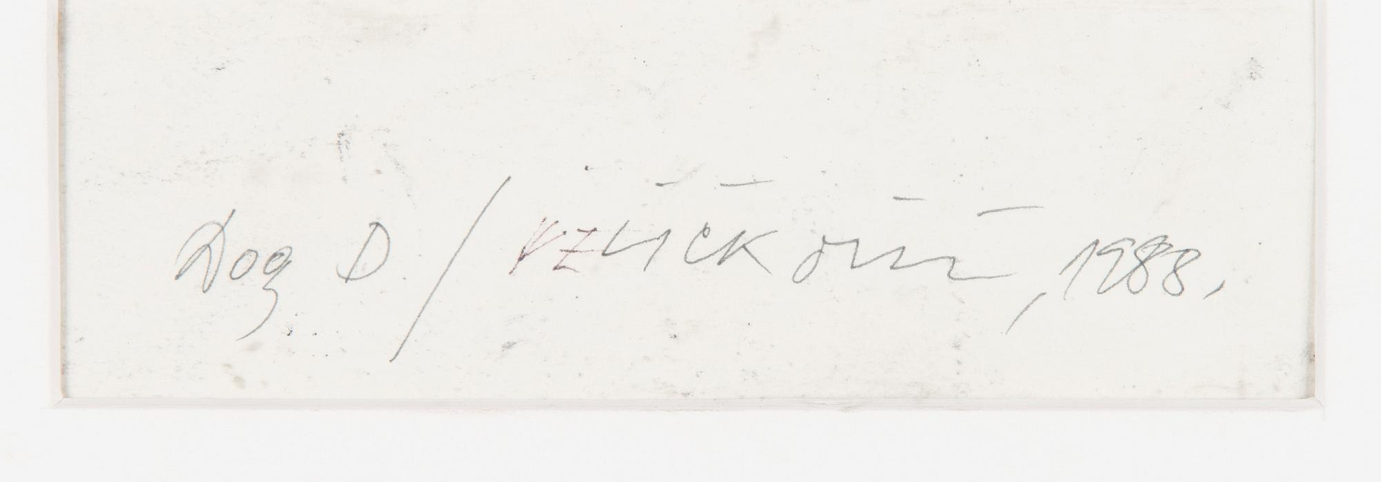 Vladimir Velickovic, "Dog D".