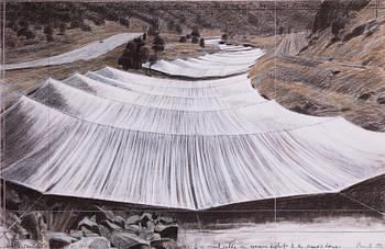Christo & Jeanne-Claude, "Over The River, Project for Colorado".