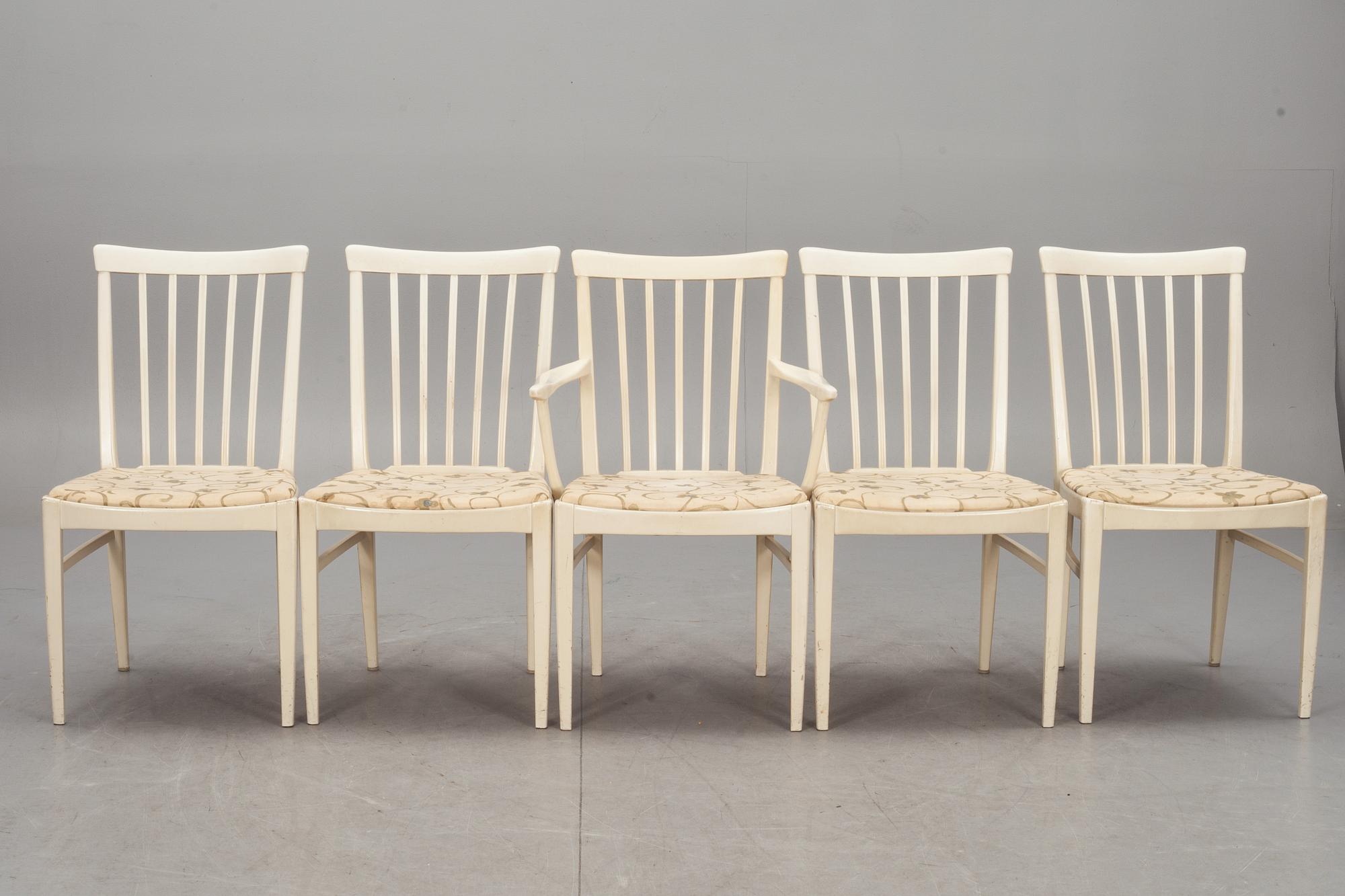 MÖBELGRUPP 7 delar, "Herrgården" Carl Malmsten.