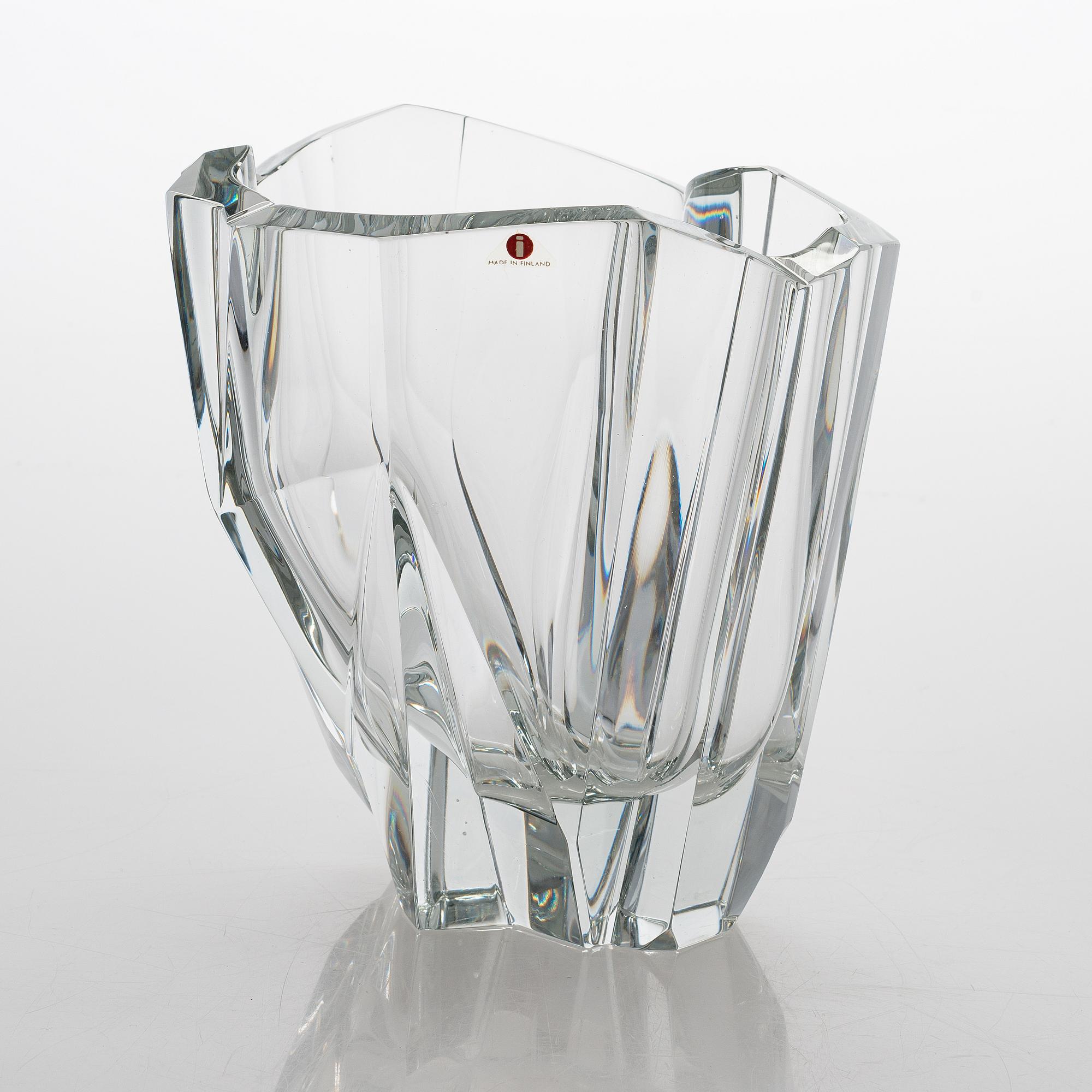 Tapio Wirkkala, An 'Iceberg' vase signed Tapio Wirkkala 3825.