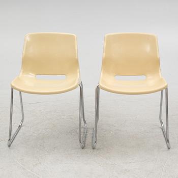 Svante Schöblom, chairs, 6 pcs, "Snille", 1970s.