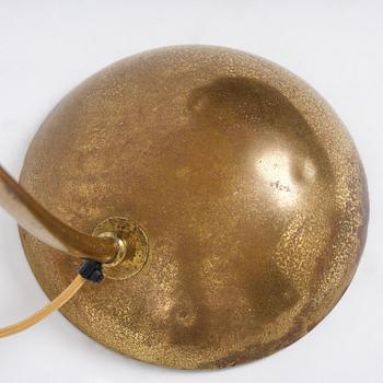 Bröderna Malmströms Metallvarufabrik, a floor lamp model "2673", Malmö, 1940s.