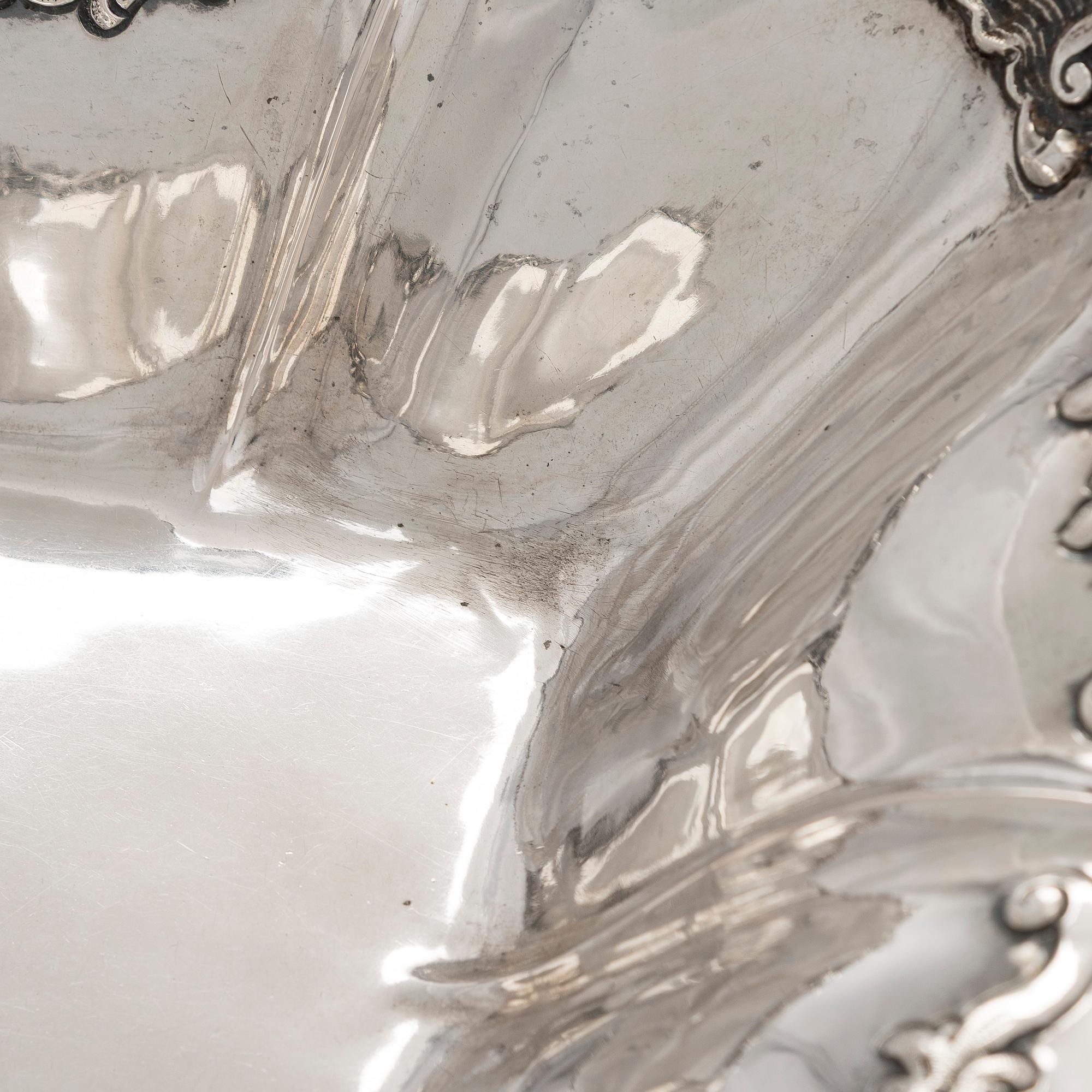 Praktskål, silver, Wien, Österrike-Ungern 1840.