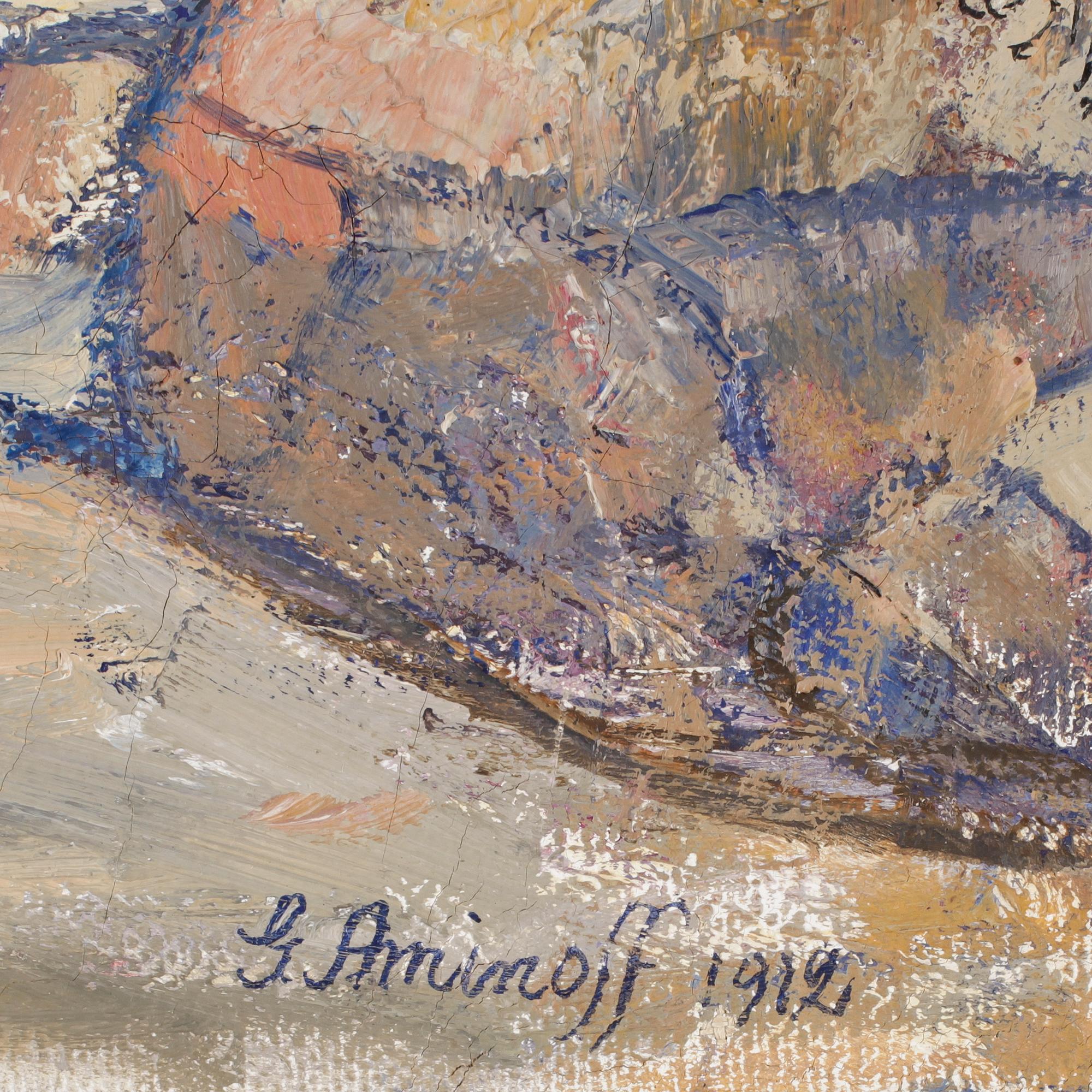 GREGORI AMINOFF, olja på duk, sign o dat -12.