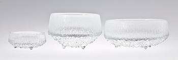 SERVIS, 18 delar, glas, "Ultima thule", Ittala.