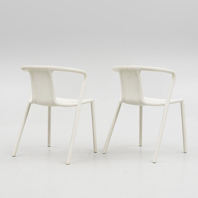 Jasper Morrison, nine "Air" chairs, Magis, Italy.